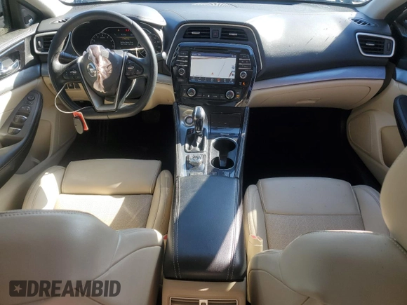 2017 Nissan Maxima SV with VIN 1N4AA6AP8HC440368, listed as a Copart auction lot 48684055 with 96,400 mi miles and Salvage Title. Bid and sale history available at DreamBid. Image 8.