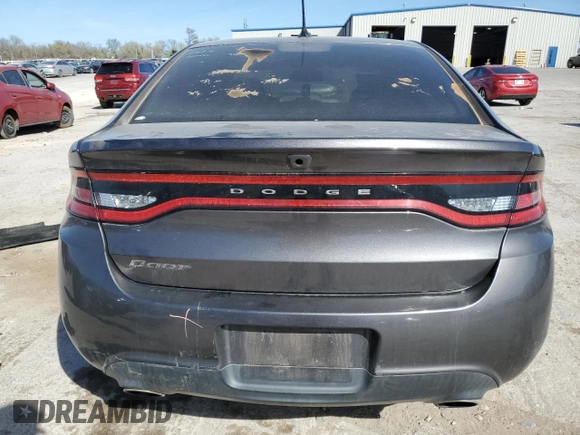 2016 Dodge Dart SXT with VIN 1C3CDFBB1GD625226, listed as a Copart auction lot 49803005 with 87,797 mi miles and Salvage Title. Bid and sale history available at carsss.com. Image 6.