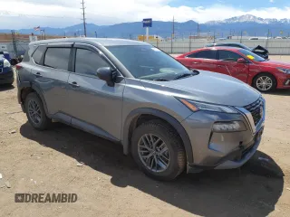 2023 Nissan Rogue S with VIN 5N1BT3AB8PC744032, listed as a Copart auction lot 54912345 with 55,045 mi miles and Salvage title. Bid and sale history available at DreamBid. Image 4.