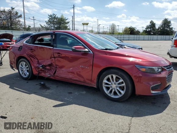 2016 Chevrolet Malibu LT with VIN 1G1ZE5ST7GF328805, listed as a Copart auction lot 52440395 with 134,749 mi miles and Salvage Title. Bid and sale history available at carsss.com. Image 4.