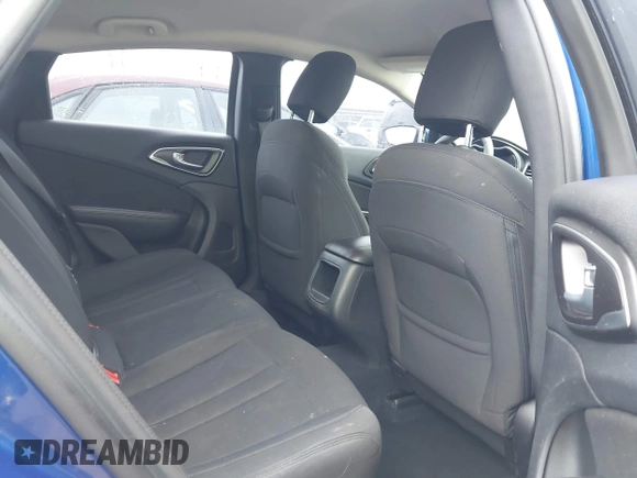 2016 Chrysler 200 Limited with VIN 1C3CCCAB5GN152251, listed as a IAAI auction lot 41941570 with 108,970 mi miles. Bid and sale history available at carsss.com. Image 8.