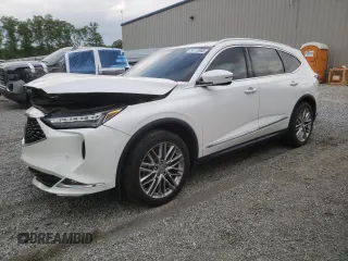 2023 Acura MDX Advance с VIN 5J8YE1H81PL026847, выставлен на аукционе Copart как лот 54119965 с пробегом 37 831 миль миль и Списание • Salvage title. История ставок и продаж доступна на DreamBid. Изображение 1.