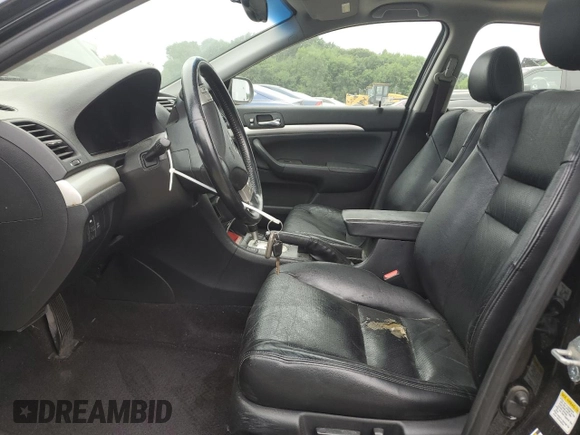 2004 Acura TSX with VIN JH4CL96834C008375, listed as a Copart auction lot 64144965 with 158,417 mi miles and Salvage title. Bid and sale history available at DreamBid. Image 7.