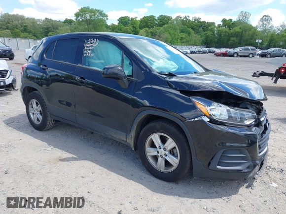 2020 Chevrolet Trax LS with VIN KL7CJKSB7LB061579, listed as a IAAI auction lot 42196726 with 47,583 mi miles and . Bid and sale history available at DreamBid. Image 1.