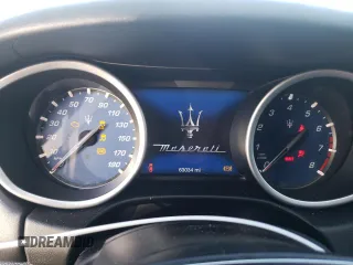 2018 Maserati Ghibli S with VIN ZAM57YSA2J1271008, listed as a Copart auction lot 80499133 with 63,034 mi miles. Bid and sale history available at carsss.com. Image 9.