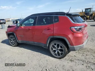 2025 Jeep Compass Limited with VIN 3C4NJDCN6ST546034, listed as a Copart auction lot 60867155 with 5,285 mi miles and Salvage title. Bid and sale history available at DreamBid. Image 2.