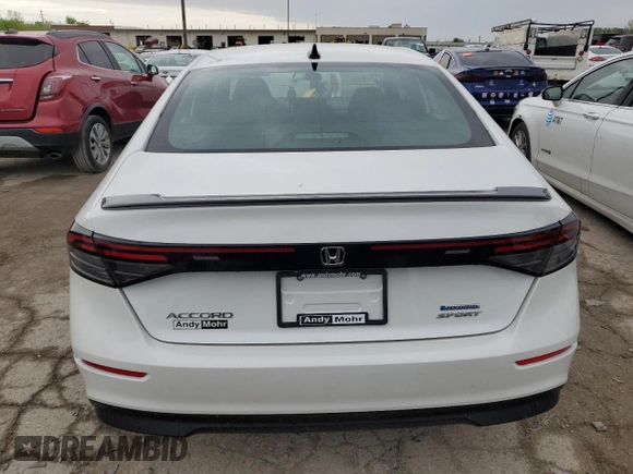 2023 Honda Accord Sport z VIN 1HGCY2F51PA057169, wystawiony jako Copart lot #55351555 z przebiegiem 11 051 mil mil oraz Szkody całkowita. Historia ofert i sprzedaży dostępna na DreamBid. Obrazek 6.