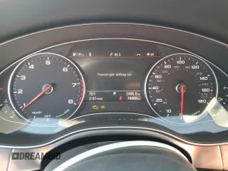 2016 Audi A6 2.0T Premium Plus with VIN WAUGFAFC2GN124981, listed as a Copart auction lot 43656653 with 74,400 mi miles. Bid and sale history available at carsss.com. Image 9.