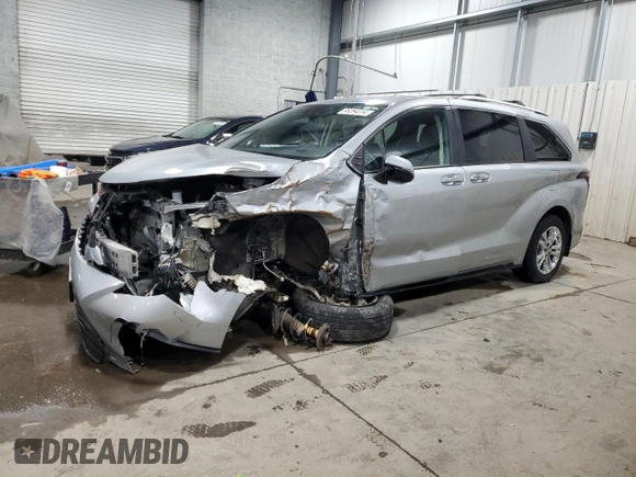 2023 Toyota Sienna Platinum with VIN 5TDESKFCXPS084364, listed as a Copart auction lot 85264314 with 19,158 mi miles and Salvage Title. Bid and sale history available at DreamBid. Image 1.