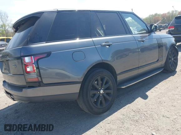 2015 Land Rover Range Rover HSE with VIN SALGS2VF7FA231099, listed as a IAAI auction lot 42103387 with 85,620 mi miles and . Bid and sale history available at DreamBid. Image 4.