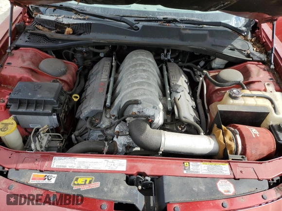 2006 Dodge Charger SRT-8 with VIN 2B3LA73W36H369833, listed as a Copart auction lot 78132814 with 38,623 mi miles and Salvage Title. Bid and sale history available at DreamBid. Image 11.