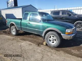 1999 Ford Ranger XL with VIN 1FTZR15V9XPA91083, listed as a Copart auction lot 43526365 with 198,409 mi miles and Salvage Title. Bid and sale history available at carsss.com. Image 4.