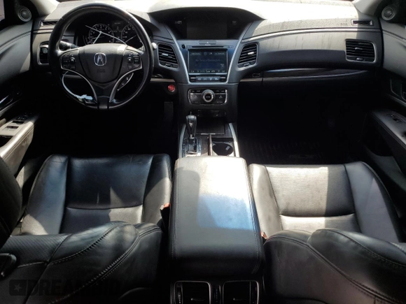 2017 Acura RLX w/Technology Pkg with VIN JH4KC1F5XHC000136, listed as a Copart auction lot 72241244 with 76,499 mi miles and Salvage Title. Bid and sale history available at carsss.com. Image 8.