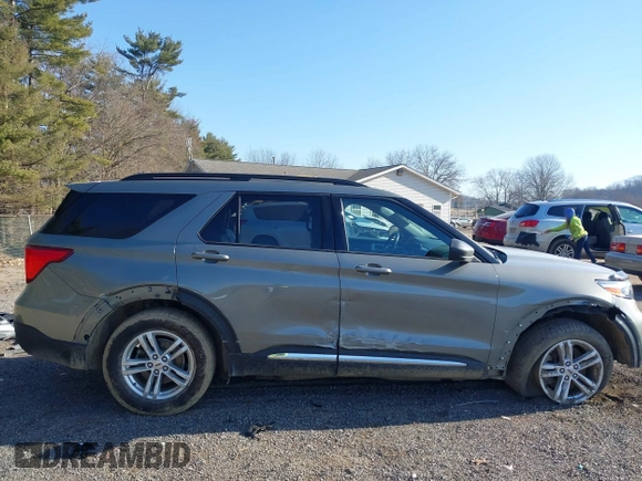 2020 Ford Explorer XLT with VIN 1FMSK8DH7LGC25007, listed as a IAAI auction lot 41772003 with 68,605 mi miles and . Bid and sale history available at carsss.com. Image 14.