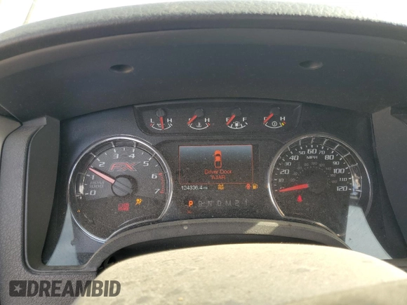2012 Ford F-150 XL with VIN 1FTFW1EF8CFA46754, listed as a Copart auction lot 67100014 with 124,336 mi miles and Salvage Title. Bid and sale history available at carsss.com. Image 9.