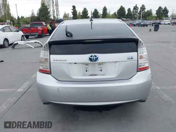 2011 Toyota Prius I with VIN JTDKN3DU7B0323019, listed as a IAAI auction lot 42009507 with 282,412 mi miles. Bid and sale history available at carsss.com. Image 16.