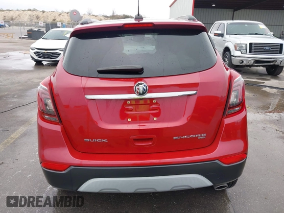 2017 Buick Encore Essence with VIN KL4CJGSB8HB072317, listed as a IAAI auction lot 41497748 with 40,179 mi miles and . Bid and sale history available at carsss.com. Image 16.