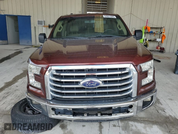 2015 Ford F-150 XL with VIN 1FTEW1CF2FFB78444, listed as a Copart auction lot 63051095 with 227,322 mi miles and Salvage title. Bid and sale history available at DreamBid. Image 5.