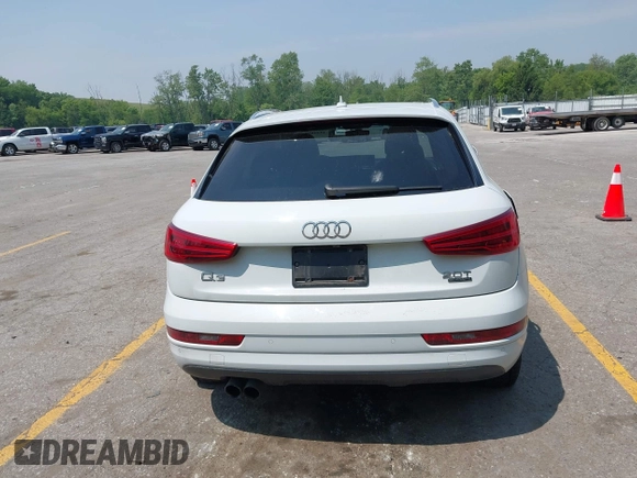 2016 Audi Q3 Premium Plus z VIN WA1EFCFSXGR014289, wystawiony jako IAAI lot #42440711 z przebiegiem 120 765 mil mil oraz . Historia ofert i sprzedaży dostępna na DreamBid. Obrazek 16.