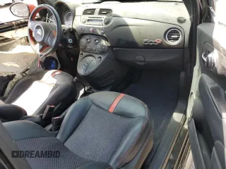 2015 FIAT 500e with VIN 3C3CFFGE8FT507311, listed as a Copart auction lot 62028985 with 59,608 mi miles and Clean title. Bid and sale history available at DreamBid. Image 8.