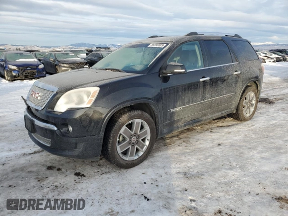 2012 GMC Acadia Denali with VIN 1GKKVTED8CJ300024, listed as a Copart auction lot 89390885 with 74,773 mi miles and Salvage Title. Bid and sale history available at carsss.com. Image 1.