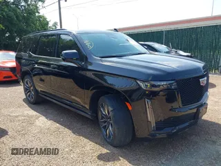2021 Cadillac Escalade Sport Platinum with VIN 1GYS3GKL3MR320943, listed as a IAAI auction lot 41930631 with 62,091 mi miles and . Bid and sale history available at DreamBid. Image 1.