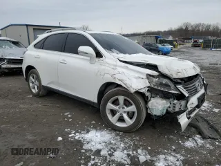 2013 Lexus RX 350 with VIN 2T2BK1BA3DC188096, listed as a Copart auction lot 43557165 with 151,719 mi miles and Salvage Title. Bid and sale history available at DreamBid. Image 4.