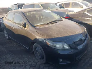 2010 Toyota Corolla with VIN 2T1BU4EE2AC485676, listed as a IAAI auction lot 41019094 with 344,955 mi miles. Bid and sale history available at carsss.com. Image 1.