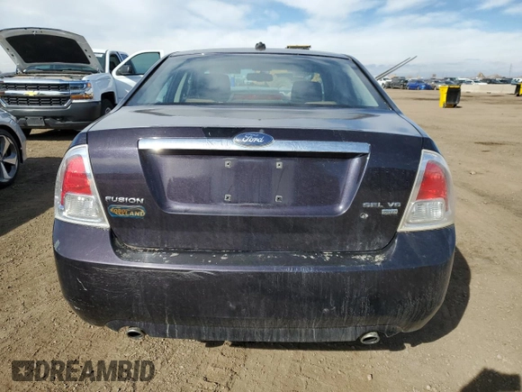 2007 Ford Fusion SEL with VIN 3FAHP02177R172739, listed as a Copart auction lot 47055785 with 139,228 mi miles and Salvage Title. Bid and sale history available at carsss.com. Image 6.