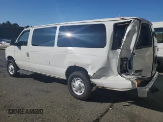2008 Ford Econoline Passenger XL with VIN 1FBSS31L78DA90009, listed as a Copart auction lot 75254994 with 178,675 mi miles and Salvage Title. Bid and sale history available at DreamBid. Image 2.