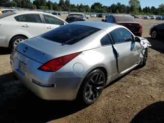 2004 Nissan 350Z Touring with VIN JN1AZ34D64T151960, listed as a Copart auction lot 69607824 with 106,607 mi miles and Salvage Title. Bid and sale history available at carsss.com. Image 3.