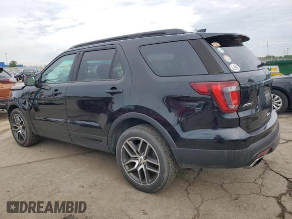 2017 Ford Explorer Sport z VIN 1FM5K8GT5HGB20714, wystawiony jako Copart lot #58345785 z przebiegiem 135 976 mil mil oraz Czysty tytuł • Clean title. Historia ofert i sprzedaży dostępna na DreamBid. Obrazek 2.