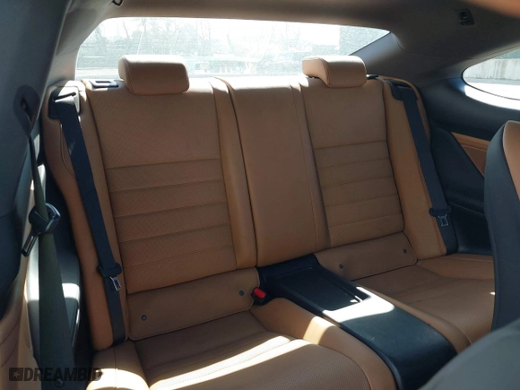 2017 Lexus RC with VIN JTHHA5BC4H5007275, listed as a IAAI auction lot 42032498 with 74,674 mi miles. Bid and sale history available at carsss.com. Image 8.