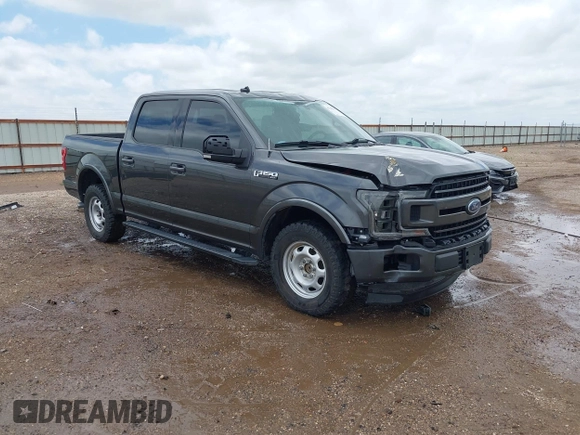 2020 Ford F-150 XL with VIN 1FTEW1C56LKF53682, listed as a IAAI auction lot 42364347 with 54,909 mi miles and . Bid and sale history available at DreamBid. Image 1.