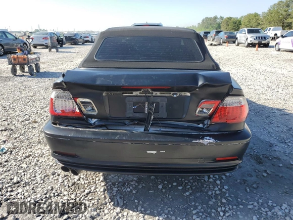 2002 BMW 3 Series 330Ci with VIN WBABS534X2JU90049, listed as a Copart auction lot 52205255 with 160,746 mi miles and Salvage Title. Bid and sale history available at carsss.com. Image 6.