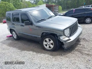 2012 Jeep Liberty Sport with VIN 1C4PJMAK0CW158374, listed as a IAAI auction lot 41908092 with 84,024 mi miles. Bid and sale history available at carsss.com. Image 1.