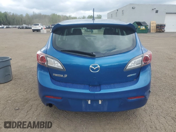 2013 Mazda 3 i Touring with VIN JM1BL1L74D1811220, listed as a Copart auction lot 56253455 with 209,519 mi miles and Clean title. Bid and sale history available at DreamBid. Image 6.