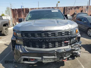 2021 Chevrolet Silverado 1500 Custom Trail Boss with VIN 1GCPYCEF5MZ430436, listed as a Copart auction lot 52027245 with 60,656 mi miles and Salvage Title. Bid and sale history available at DreamBid. Image 5.