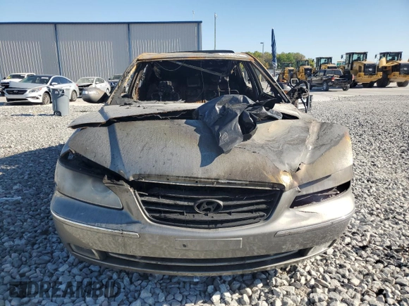 2009 Hyundai Azera Limited с VIN KMHFC46F89A380700, выставлен на аукционе Copart как лот 48611085 с пробегом Не указан миль и Списание • Salvage title. История ставок и продаж доступна на DreamBid. Изображение 5.