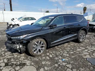 2024 Acura MDX Technology z VIN 5J8YD9H48RL002403, wystawiony jako Copart lot #89044185 z przebiegiem Nie podano mil oraz Czysty tytuł • Clean title. Historia ofert i sprzedaży dostępna na DreamBid. Obrazek 1.