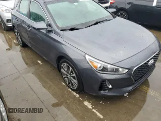 2019 Hyundai Elantra GT with VIN KMHH35LE2KU109193, listed as a Copart auction lot 75084434 with 0 mi miles and Non Repairable. Bid and sale history available at carsss.com. Image 4.