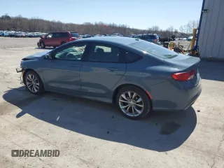 2015 Chrysler 200 S with VIN 1C3CCCBB9FN626425, listed as a Copart auction lot 53429105 with 64,002 mi miles and Salvage Title. Bid and sale history available at carsss.com. Image 2.