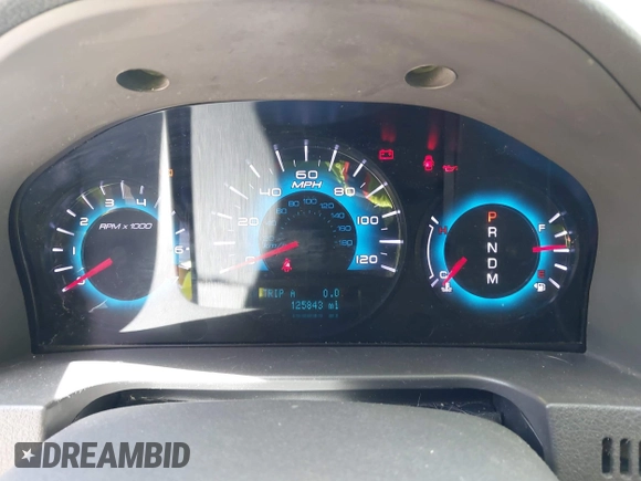 2012 Ford Fusion SEL with VIN 3FAHP0JGXCR412768, listed as a IAAI auction lot 42292499 with 125,843 mi miles and . Bid and sale history available at DreamBid. Image 7.