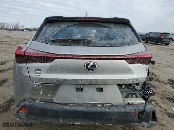 2022 Lexus UX with VIN JTHX3JBH6N2051446, listed as a Copart auction lot 42404335 with 26,866 mi miles and Salvage Title. Bid and sale history available at carsss.com. Image 6.