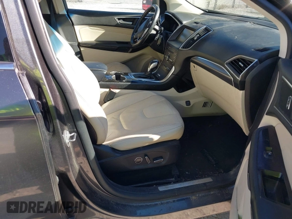 2015 Ford Edge Titanium z VIN 2FMTK3K90FBB13499, wystawiony jako IAAI lot #41492084 z przebiegiem 256 649 mil mil oraz . Historia ofert i sprzedaży dostępna na DreamBid. Obrazek 5.