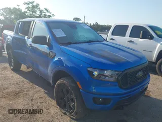 2023 Ford Ranger XL with VIN 1FTER4EH1PLE03513, listed as a IAAI auction lot 42080176 with 56,329 mi miles and . Bid and sale history available at DreamBid. Image 1.