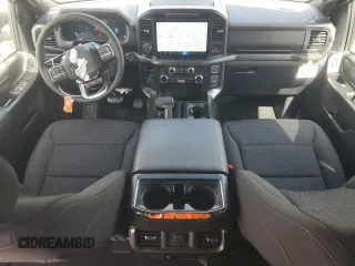 2024 Ford F-150 XLT with VIN 1FTEW3LP1RFB36162, listed as a Copart auction lot 50178285 with 2,118 mi miles and Salvage Title. Bid and sale history available at carsss.com. Image 8.