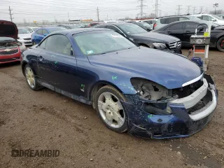 2003 Lexus SC 430 with VIN JTHFN48YX30048301, listed as a Copart auction lot 78778544 with 153,872 mi miles and Salvage Title. Bid and sale history available at DreamBid. Image 4.