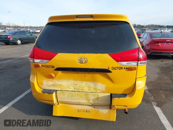2012 Toyota Sienna with VIN 5TDZK3DC3CS221892, listed as a IAAI auction lot 41525521 with 280,477 mi miles. Bid and sale history available at carsss.com. Image 16.