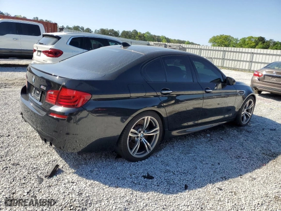 2013 BMW M5 with VIN WBSFV9C55DC772482, listed as a Copart auction lot 52575345 with 173,513 mi miles and Clean Title. Bid and sale history available at carsss.com. Image 3.